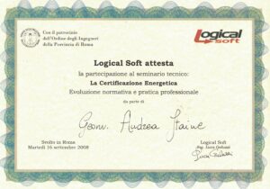 Certificazione Energetica