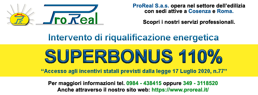 proreal interventi superbonus 110